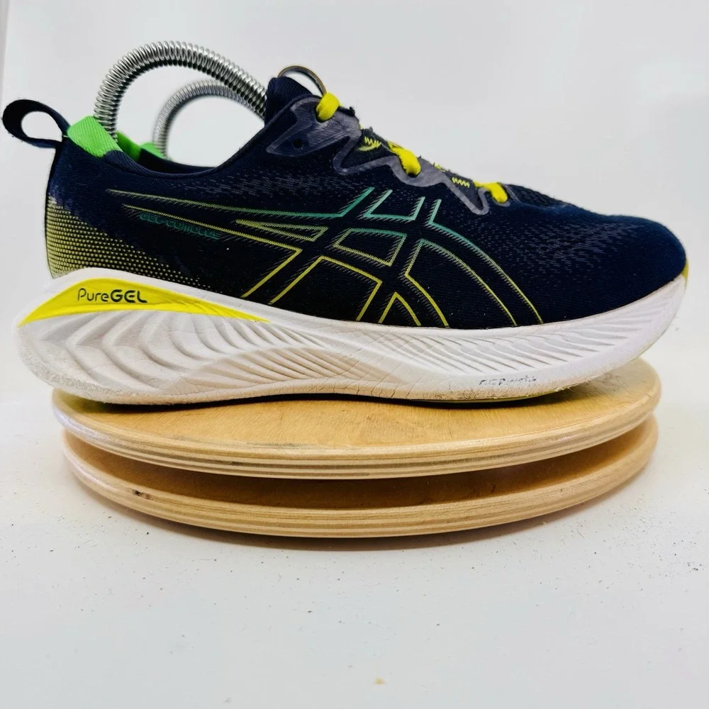 ASICS Gel Cumulus 25 Men's 7 Navy Running‎ Shoes Sneakers Cushioned Comfort - Picture 4 of 8